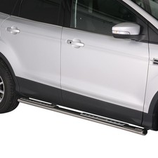 OMAC Seitenschweller Stahl Schwellerrohre Grau