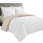 Lux Decor 3 Pcs Comforter Set - All-Season Fluffy Reversible Comforter Set - Eas