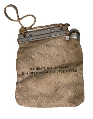Sac à eau - réservoir en toile, années 1930 - 1940
