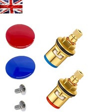 Dual Pack Replacement Mixer Tap Cartridges for Kitchen & Bathroom Faucets