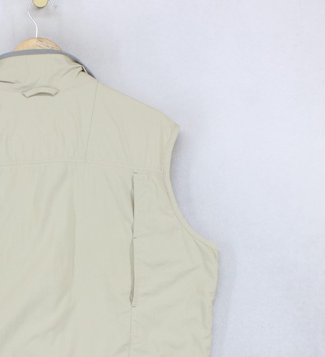 Columbia Giubbotto Pesca Giacca Uomo Taglia XL Beige Utility Nylon Caccia - Foto 12 di 15