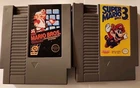 Super Mario Bros &Super MB 3 5-screw NES Nintendo Entertainment System Lot 2Game