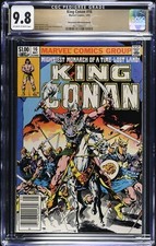 King Conan 16 Marvel 1983 CGC 9.8 ow/w Savannah Newsstand Pedigree great cover