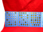 LOT OF THREE US PENNY SETS 1909-1940 1941-1962 1975-2002 TOTAL OF 222 COINS — photo 2