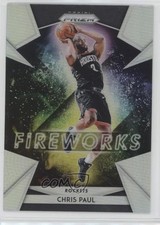 2018-19 Panini Prizm Fireworks Silver Prizm Chris Paul #15 y8h