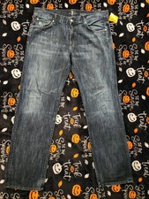 7 For All Mankind Austyn Jeans Mens 36 Made in USA 100% Cotton Relaxed Straight