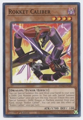 Yu-Gi-Oh! - Rokket Caliber - MP22-EN187 - Common - 1st Edition - NM/M