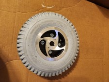 3.00-4 260X85  10"X3" REAR MOBILITY SCOOTER WHEEL / TIRE ASSY FREE SHIPPING