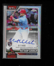 Nathan Church Chrome 2026 Refractor /499 Auto