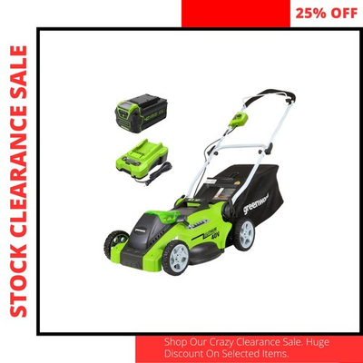 #ad #ad Push Button Start Lawn Mower 16 Inch $551.84