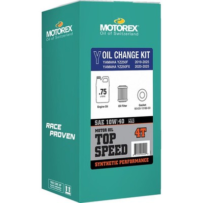 Motorex Oil Change Kit - Top Speed 4T / 10W-40 311243