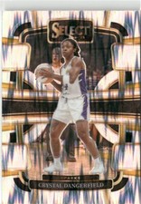 2023-24 Panini Select WNBA Silver Flash Crystal Dangerfield Los Angeles Sparks