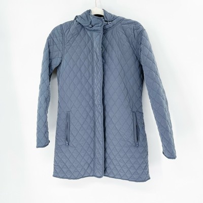 Essential Quilted Hooded Jacket Coat 