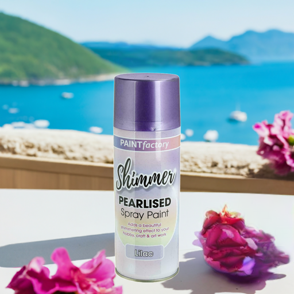 Paint Factory Pearlised Spray Lilac 400ml