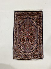 Tapis Oriental Noué À La Main Super Bidjar Auto Tapis de sol 60 40 CM Neuf Top