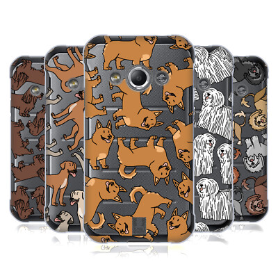 HEAD CASE DESIGNS DOG BREED PATTERNS 18 SOFT GEL CASE FOR SAMSUNG PHONES 4