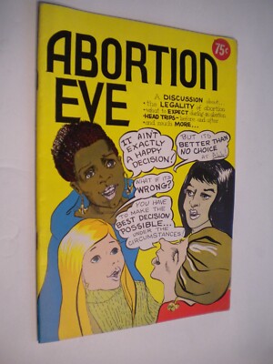 1973 Abortion Eve Comix 