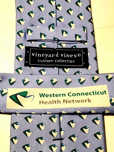 Vineyard Vines Custom Collection Krawatten blau 56" x 3,25" Western Connecticut  - Bild 2 von 6