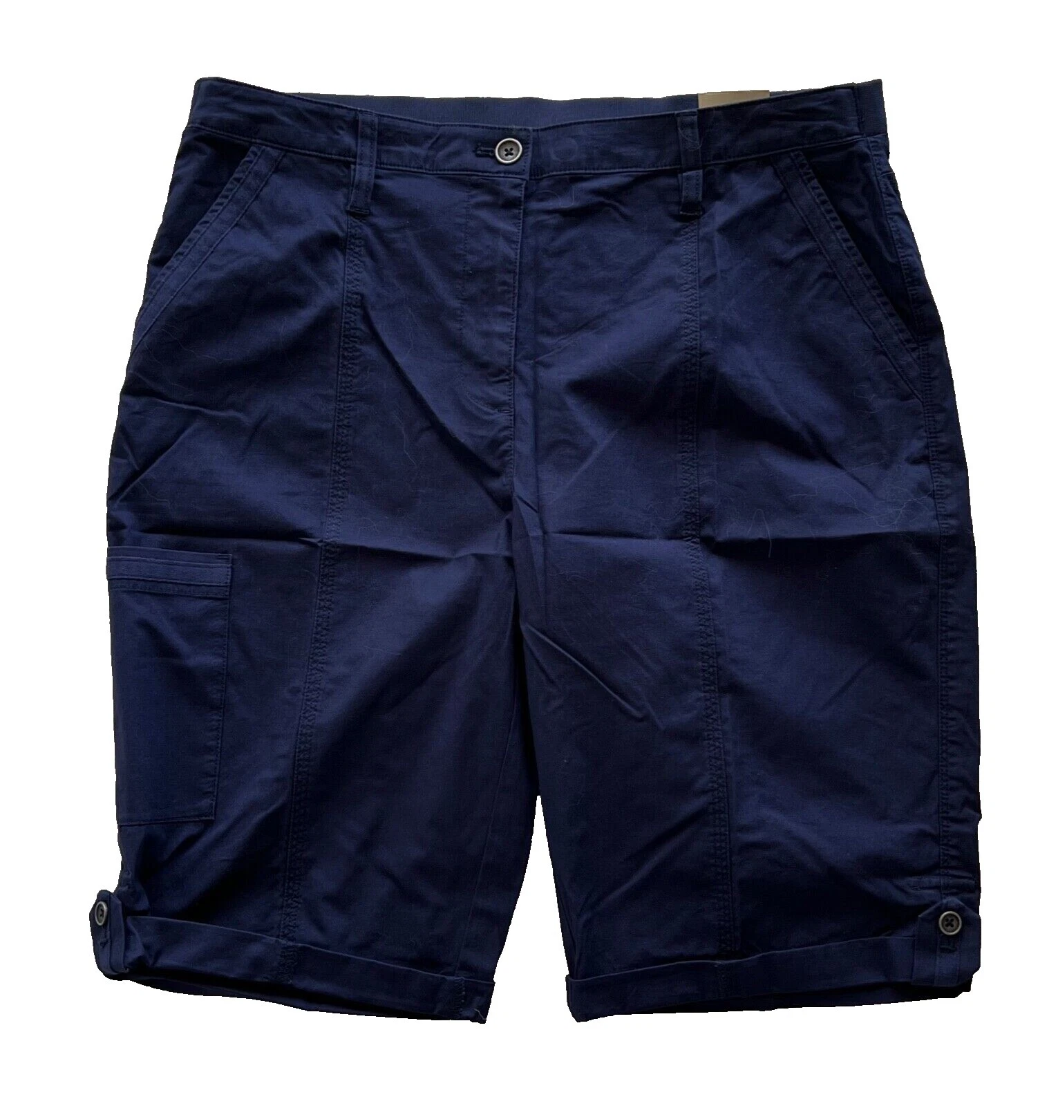 Pantalones Cortos Cargo Chico's sólido para De mujer