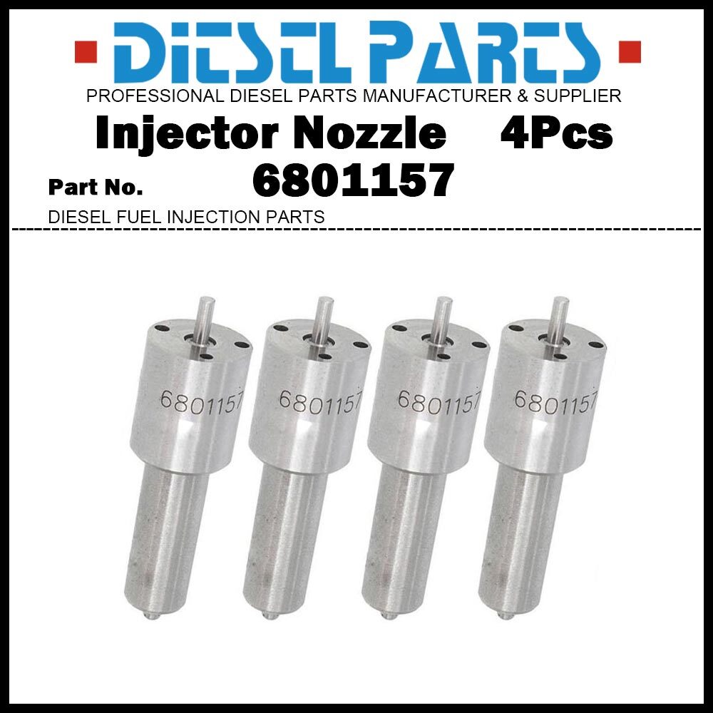 4Pcs Diesel Fuel Injector Nozzle 6801157 2645A621 for Perkins