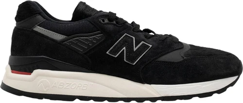 New Balance 998 Made in USA Black Pony Hair