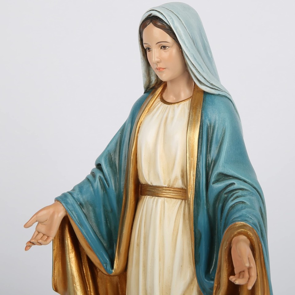 BC Catholic Our Lady of Grace Statue, Blessed Holy Mother Virgin Mary ...