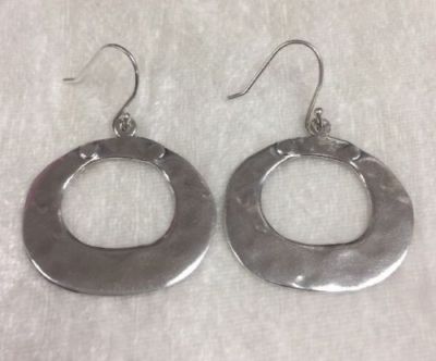 Silpada Sterling Silver Hammered Cut 