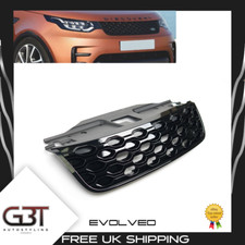 Fits Land Rover Discovery 5 Front Grille Grille All Black (2021+) Dynamic Style