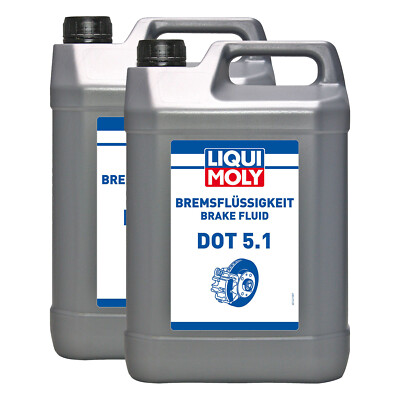 LIQUI MOLY Bremsflüssigkeit DOT 5.1 10 Liter für Beta Eikon 50 LC 1999-2006 50LC