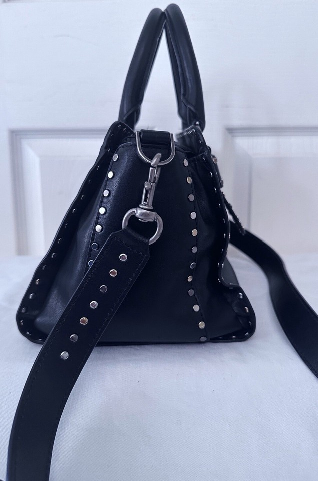 Rebecca Minkoff Midnighter Medium Satchel Shoulder Crossbody Handbag