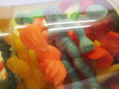 LOS CABALLEROS Vintage Soft Vinyl Figures Taiwan MISB 1980's Shipping Free - Picture 7 of 13