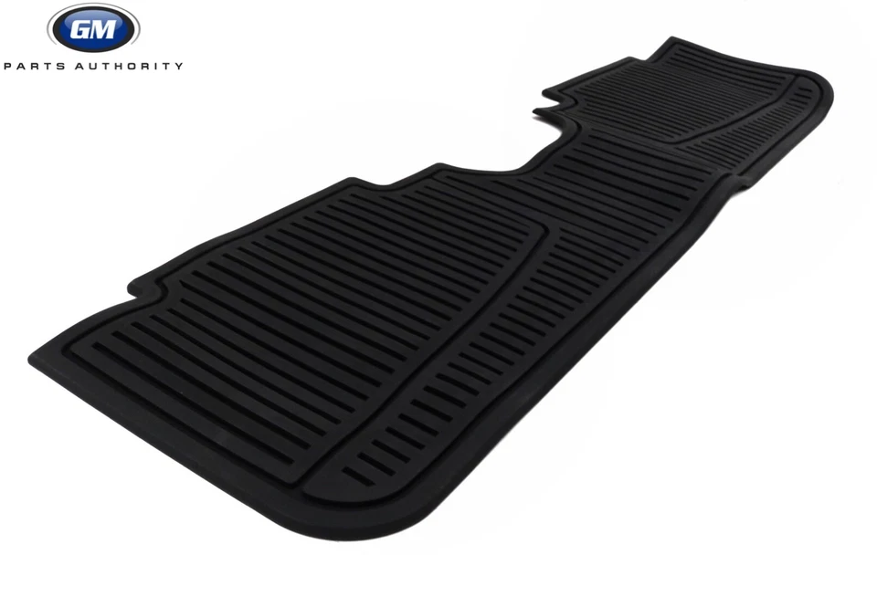 Alfombrilla trasera para todo clima Cadillac SRX Premium 2010-2016 19172260 negra OEM GM Foto 2 de 4
