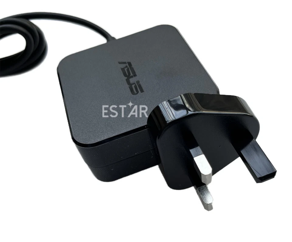 65W AC Adapter For Asus ZenBook 14 UX434 UX434F UX434FQ UX434FLC Power Supply - Image 3 of 4