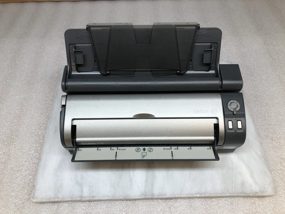 Xerox DocuMate 3115 Mobile Pass-Through Color Document Scanner No Adapter incl - Image 4 of 4