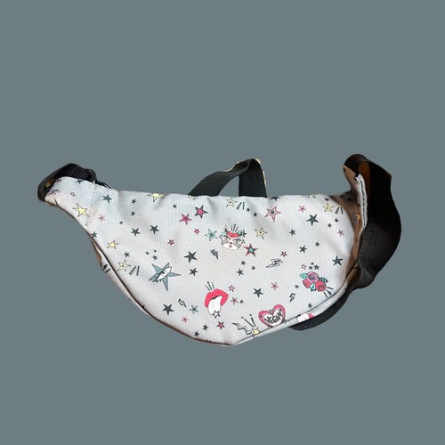 Borsa promozionale KVD fanny pack nuova senza etichette Kat Von D Festival wear tasca interna spaziosa - Foto 2 di 8