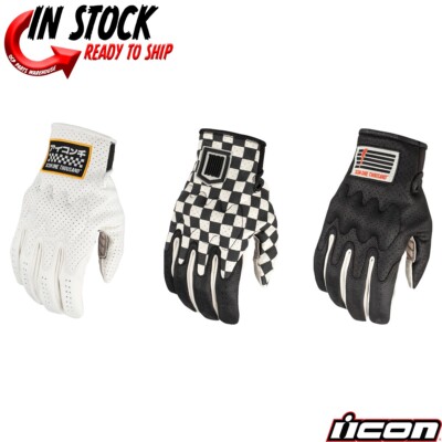 2024 ICON AIRFORM SLABTOWN MOTORCYCLE GLOVE - PICK SIZE & COLOR