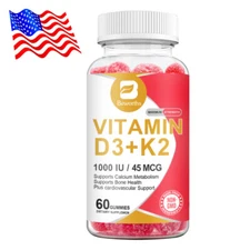 Vitamin K2 D3 Vitamin Supplement with BioPerine, Boost Immunity & Heart Health