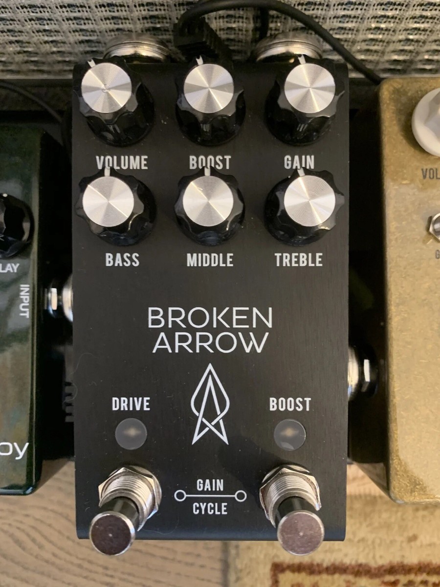 Jackson Audio Broken Arrow v2 - MIDI Overdrive Boost Anodized