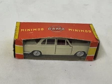 Original Gama Minimode BMW 1800 Toy Car In Original Box Made In West Germany