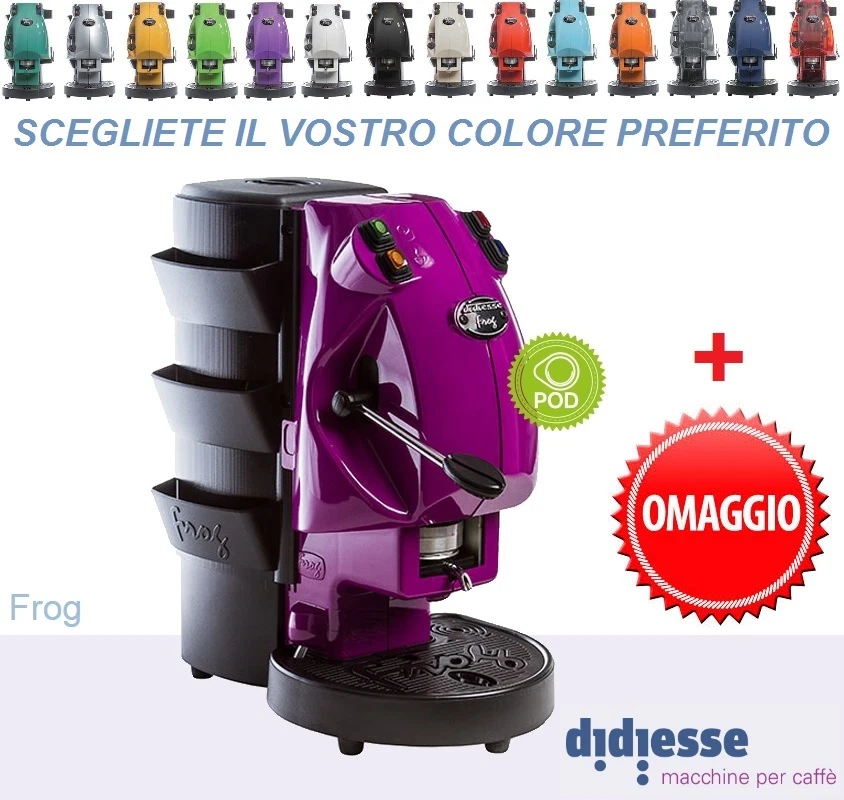 Macchina da caffè DIDIESSE Frog Revolution Base per Caffè Borbone + OMAGGIO