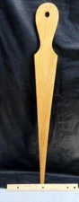 VINTAGE TAILORS TAILORING WOOD STRETCHER PIECE NECK TIE !