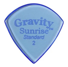 GRAVITY GSUS2P Sunrise Standard 2 2.0 mm Guitar Pick x 1, 3, 6 or 12 Picks New