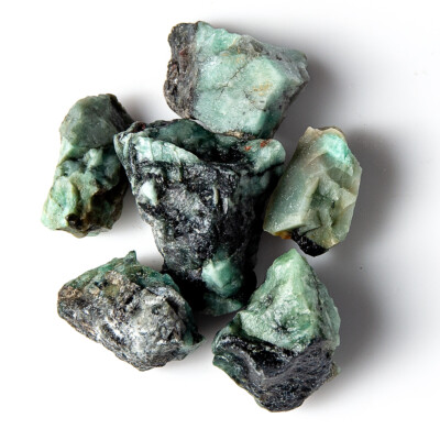 1/4 lb Rough Emerald Gemstone Crystal Natural Unsearched Mineral Lapidary Cabb