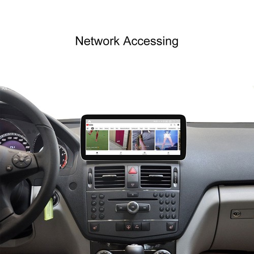 Android Screen Display For Mercedes C class W204 Apple Carplay Car Stereo 10.25" - Picture 11 of 13