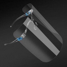 2 Protective Transparent Face Shield