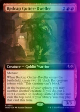 MTG Redcap Gutter-Dweller (351/475) Wilds of Eldraine LP FOIL