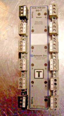 😉 RELCOM INC FIELDBUS MEGABLOCK WIRING COMPONENTS FCS-MB10-SG-T | eBay