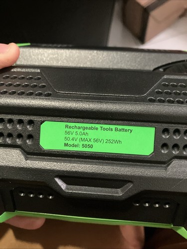 56V 5.0Ah Battery Replacement for EGO Battery Compatible with EGO model:5050 - Picture 6 of 6
