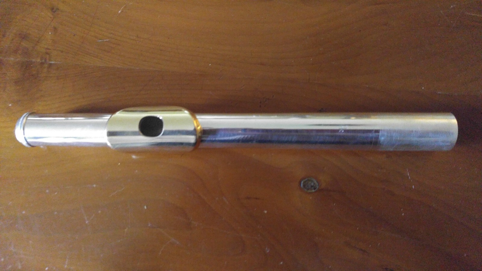 Lamberson Handmade Flute S/N 217 Silver w/Gold Embouchure Plate eBay