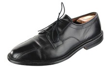 EXC Black ALLEN EDMONDS Dawson Bicycle Toe Oxford Shoes 11 D USA Made